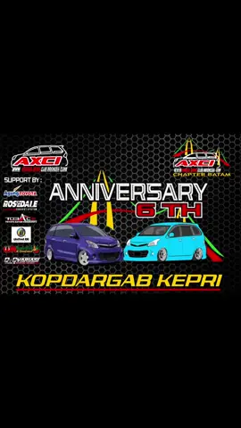 Persiapan menjelang Anniversary AXCI chapter Batam ke 6th tgl 22 November 2025, sudah ga sabar lagi ya guys moment paling ditunggu 🥳🥳🥳 sponsor & support by 🔥 @rosedaleknalpot #automotive  #avanza #xenia #avanzaxeniaclubindonesia #batam 