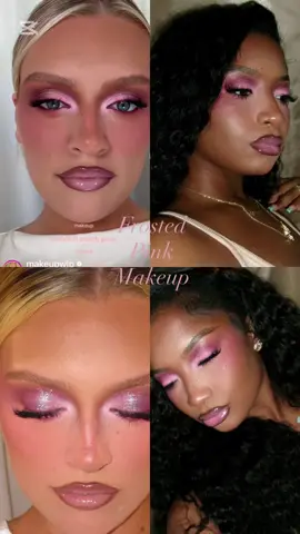 🤍🩷 #makeup #pinkblush #pinkmakeup #icymakeup #CapCut 