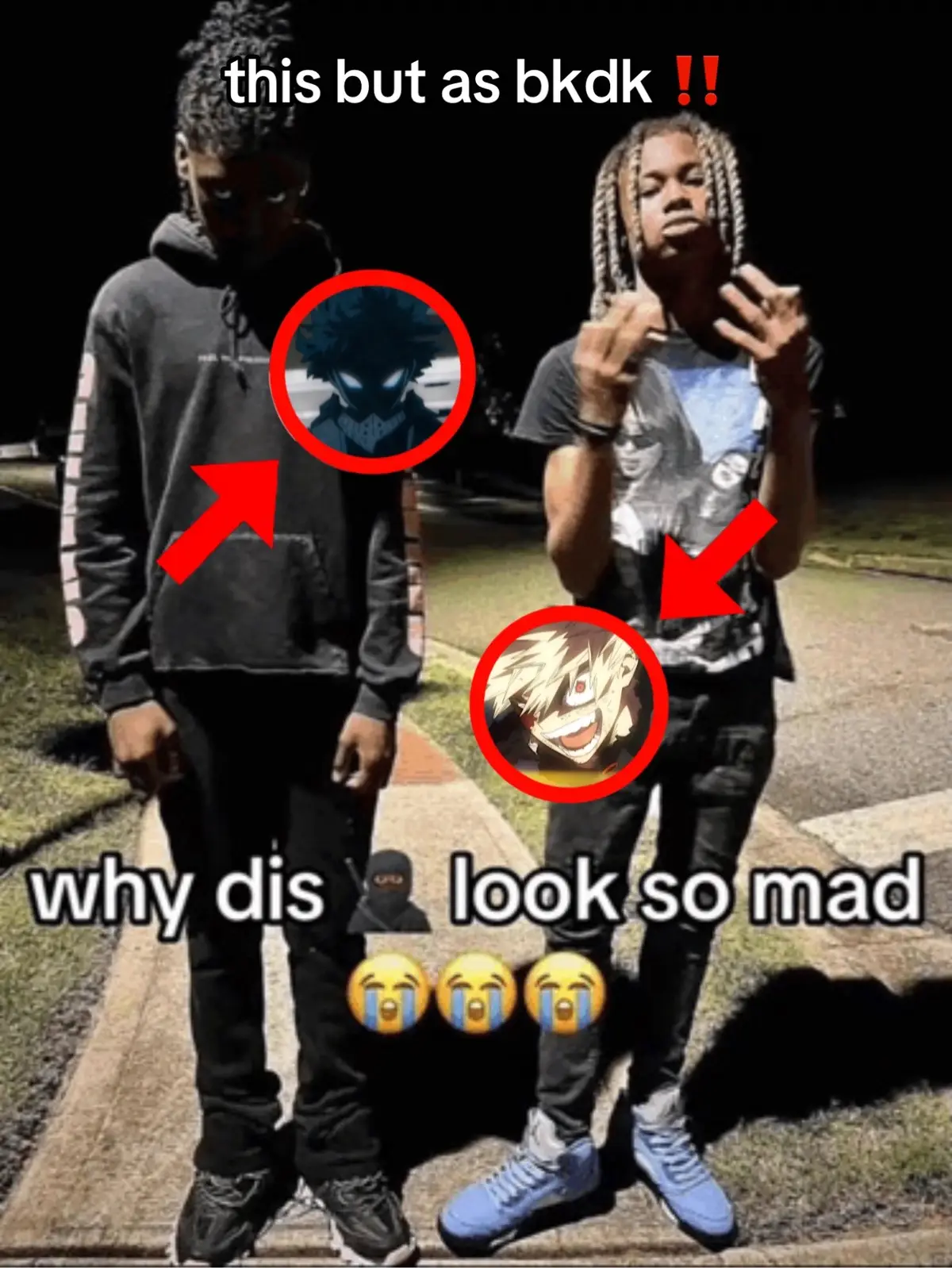 HELPEPE THIS IS SO GOOFY… yes im late to this idc #myheroacademia #mhafanart #bkdk #fyp #artistsoftiktok 