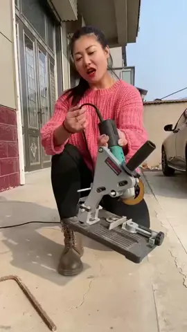 # Angle grinder bracket # Angle grinder dual-purpose cutting bracket # Angle grinder # hardware tools # Angle grinder cutting piece#fyp #shopping #tiktokshop #foryou 