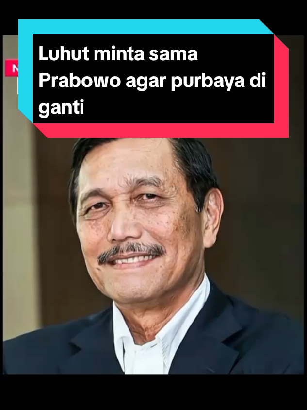 #luhut minta sama Prabowo agar purbaya di#ganti 