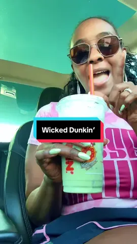 Have you tried the Dunkin’ Wicked items? What did you do today that bright you joy? #dunkindonuts #wicked #matcha #findingjoy #itsthelittlethings 
