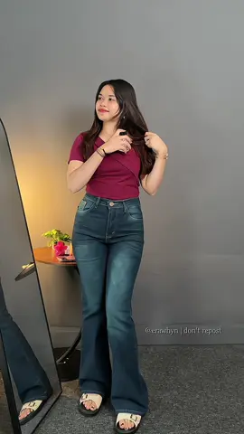 cutbray jeans bisa masuk di segala outfit💋