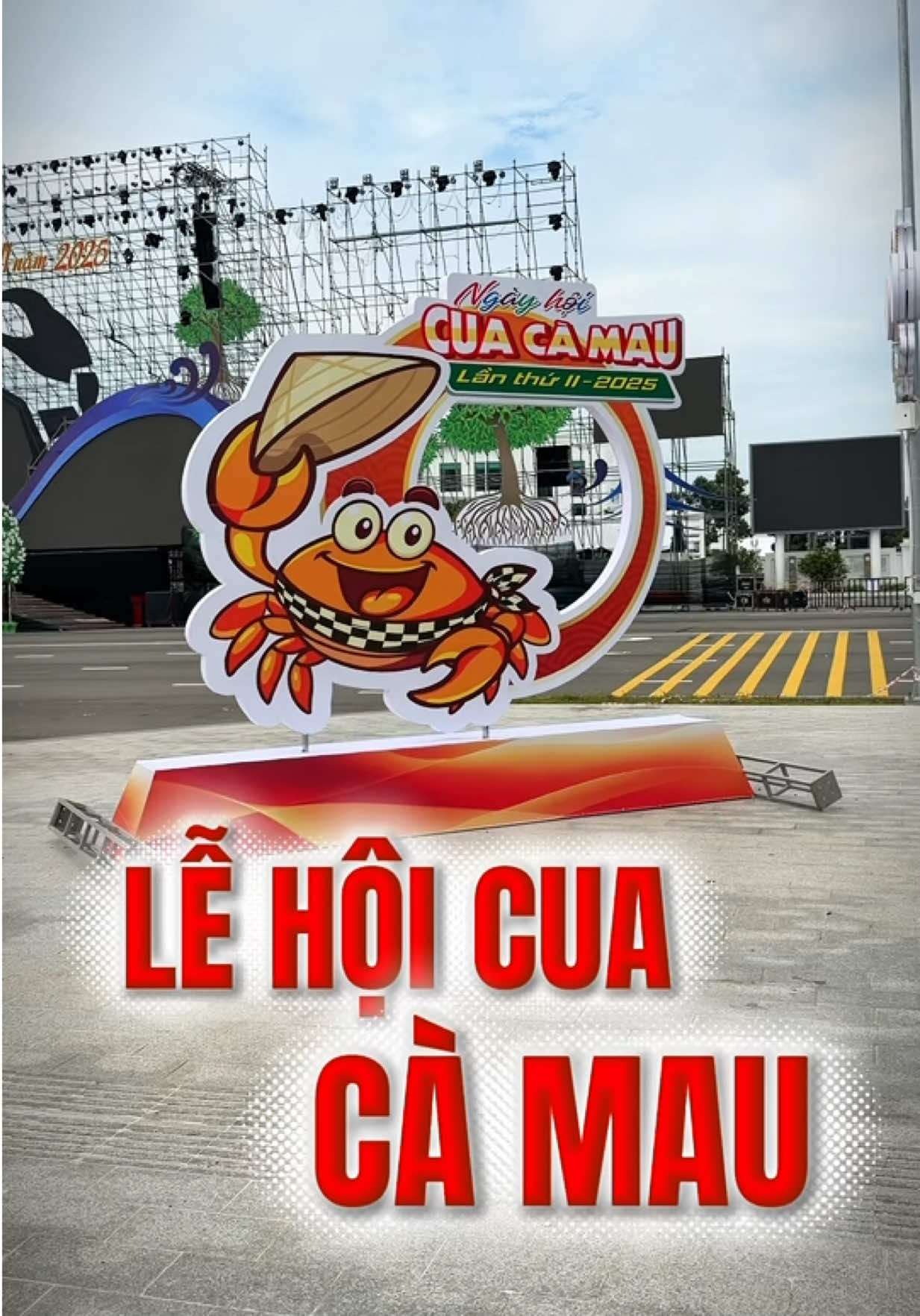 HÔM NAY LỄ HỘI CUA ĐÃ BẮT ĐẦU - CHIỀU NAY ĐẾN THAM QUAN VUI CHƠI NHA #phangiau #heogiauriviu #cuacamau #lehoicuacamau #quangtruongphanngochien 