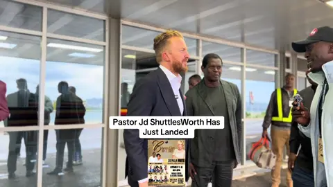 Pastor Jd ShuttlesWorth Has Just Landed | Pastor Robert Kayanja | Live Now At The Entebbe National Airport  #Commandthefuture #jdshuttlesworth 