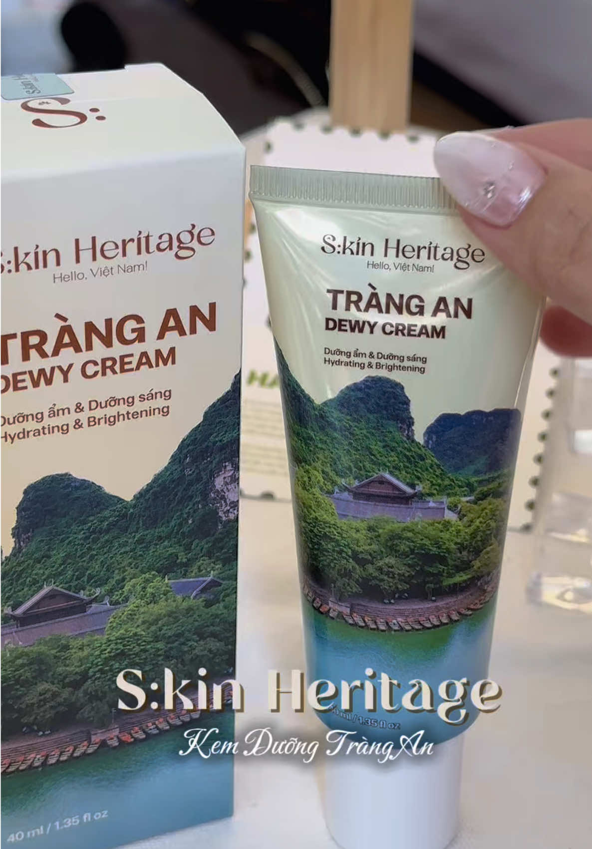 Hàng VN xịn đétttt  #SkinHeritage #SkinHeritagevietnam #kemduongTrangAn #Kemduong #kemduong 