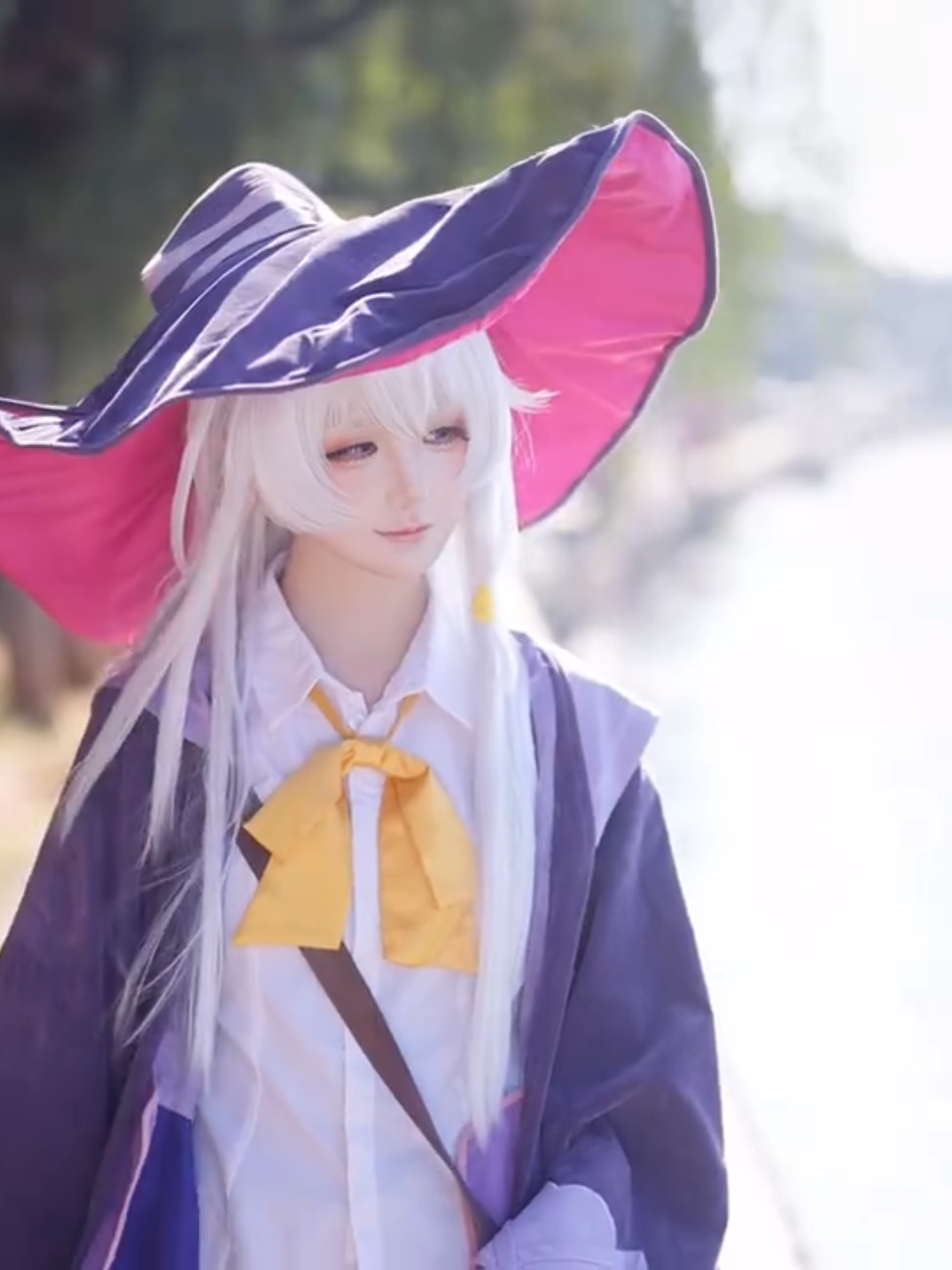 Phải, là tôi đấy! source: https://b23.tv/mXSzIOm #Elaina #majonotabitabi #thejourneyofelaina #cosplayer #bilibili 