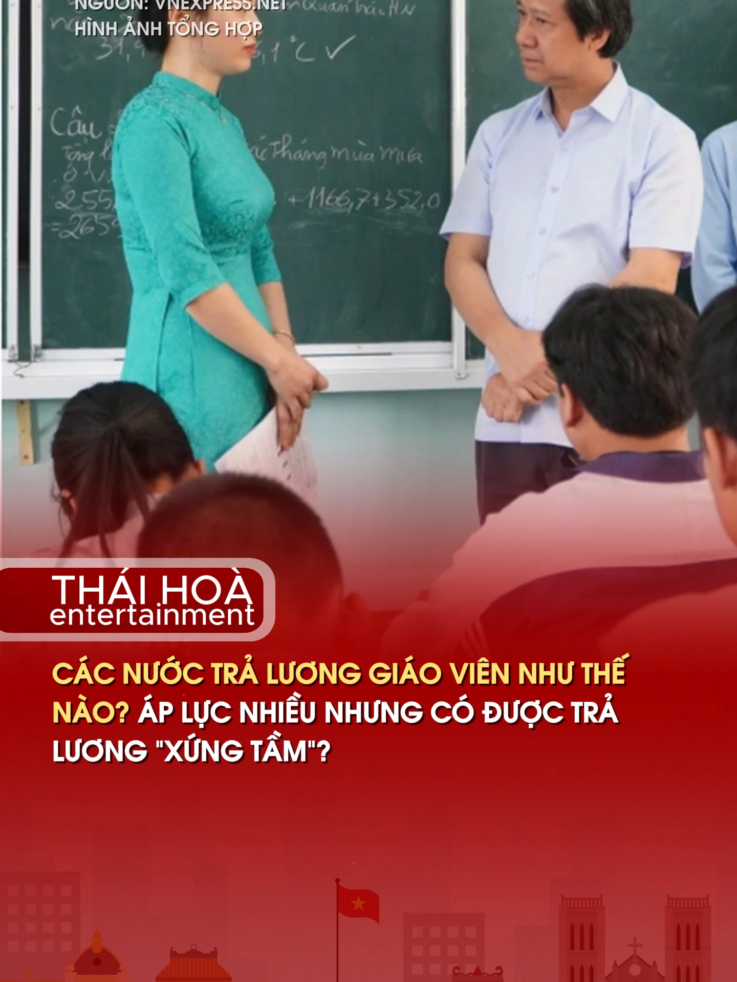 CÁC NƯỚC TRẢ LƯƠNG GIÁO VIÊN NHƯ THẾ NÀO? ÁP LỰC NHIỀU NHƯNG CÓ ĐƯỢC TRẢ LƯƠNG “XỨNG TẦM”?. #LươngGiáoViên #GiáoViênToànCầu #ÁpLựcGiáoViên #TháiHoàEntertainment