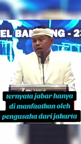 Kdm ngegas ke perusahaan yg punya nya orang jakarta, karna merusak fasilitas umum di jabar