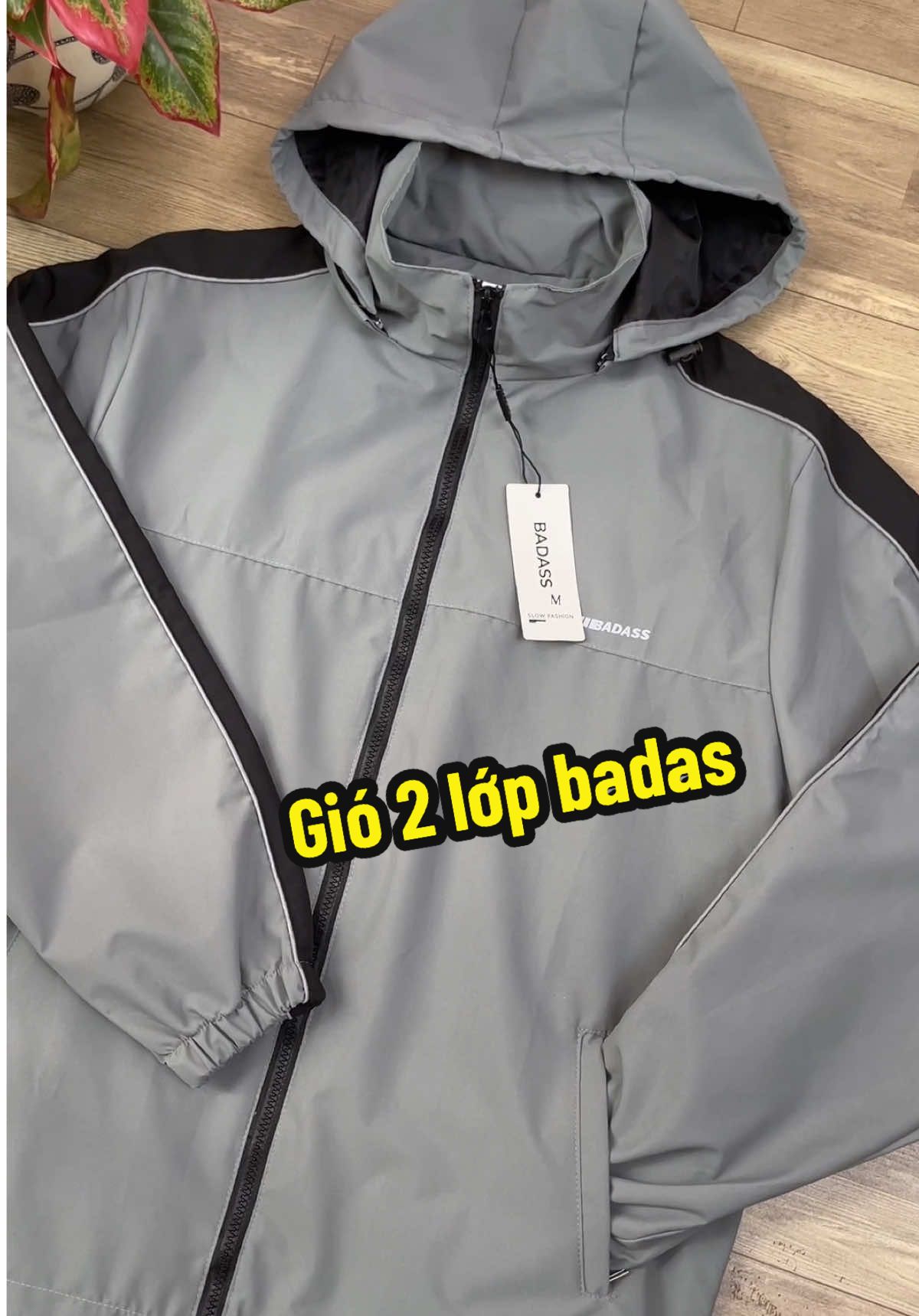 Áo gió 2 lớp #thoitrangnam #aogio #aogionam #lamdieulinh #badas 