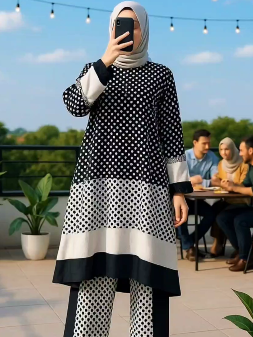 One set tunik maraya