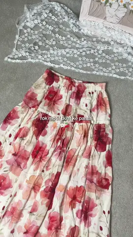 rok floral buat ke pantai #rokwanita #rokmurah #rokfloral #rokkekinian #rokcantik 