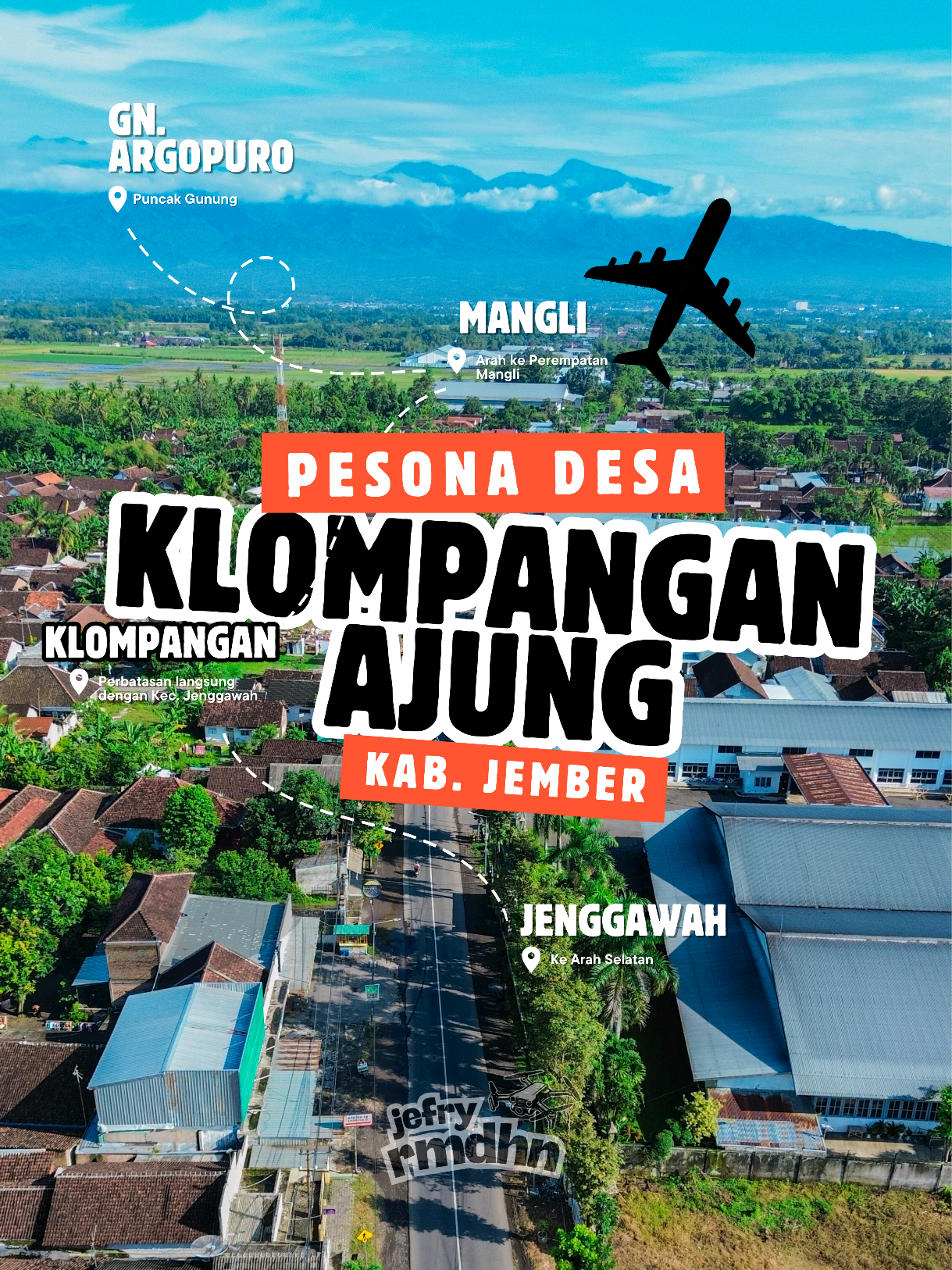 SUASANA MINGGU PAGI YANG CERAH DI DESA KLOMPANGAN AJUNG ⛅🌤️☀️🌞 Terima Jasa Foto/Video Drone WA: 08999-88-2778 #jember #fyp #pemandangan #jembertiktok #drone 