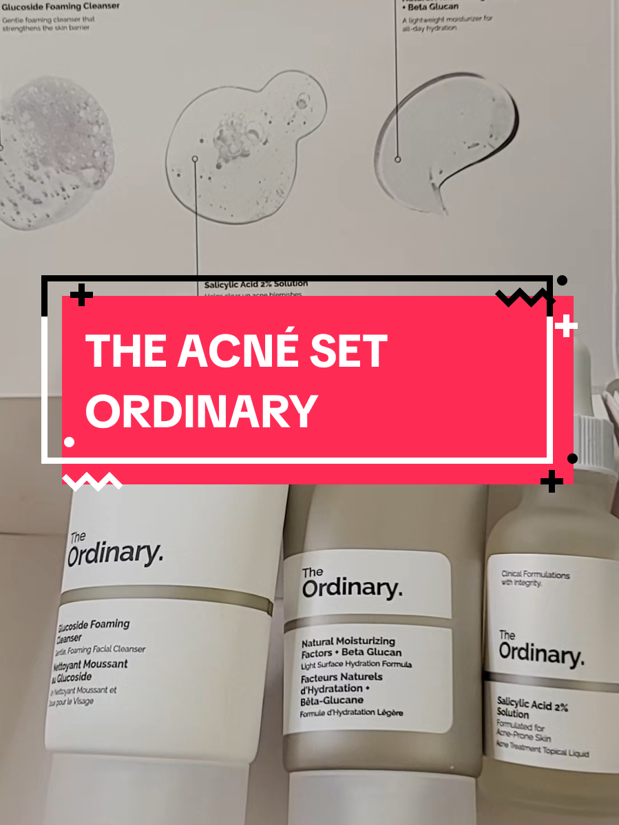 ACNE SET ORDINARY! #tiktokshopblackfriday #tiktokshopcybermonday #tiktokshopcreatorpick #acnetreatment #ordinary 