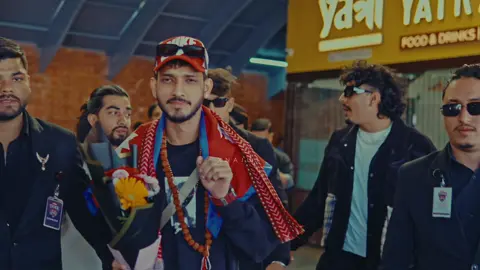 14Nov—-Airport to Nova.Yesterday’s show still giving GOOSEBUMPS 🔥 #talhaanjum #youngstunners #talhaanjumnepal #novaclub #liveshow2025 