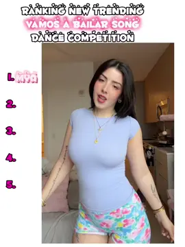 Ranking New Trending vamos a bailar song dance competition💓☺️🥵📈 || #dance #competition #trending #1million #vamosbailar 
