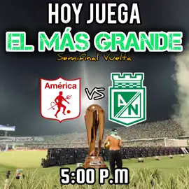 ¡𝗘𝘀 𝗛𝗢𝗬!🇳🇬 ¡¡HOY NO ES UN DÍA CUALQUIERA. -𝙃𝙤𝙮 𝙟𝙪𝙚𝙜𝙖 𝙚𝙡 𝙢𝙖́𝙨 𝙫𝙚𝙘𝙚𝙨 𝘾𝙖𝙢𝙥𝙚𝙤́𝙣 𝘼//𝙉💚🤍 #vamostodosjuntos #americadecali #losdelsur #atléticonacional #DaleVerde 