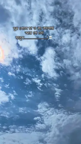 #দুধ পেলে চা ও রং বদলায়  আর সে তো মানুষ।☠️#dinajpur #foryou #followers➕ 