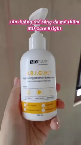 Sữa dưỡng thể MD Care  Làm sáng da, mịn màng mỗi ngày. Cho làn da khỏe đẹp, rạng rỡ từ sâu bên trong! #suaduongthe #mdcarevietnam #viral #xuhuong 