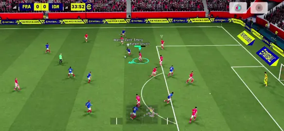 2 gol dari sekema serangan balik cepat, memenangkan indonesia 2 - 0 perancis. #timnasindonesia #oleromeny #rafaelstruick #efootballmobile 