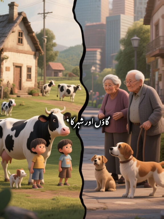 Village vs City – Shocking Truths!” 😲 #creatorsearchinsights #motivational  #village #urdu_life11 #foryoupage 