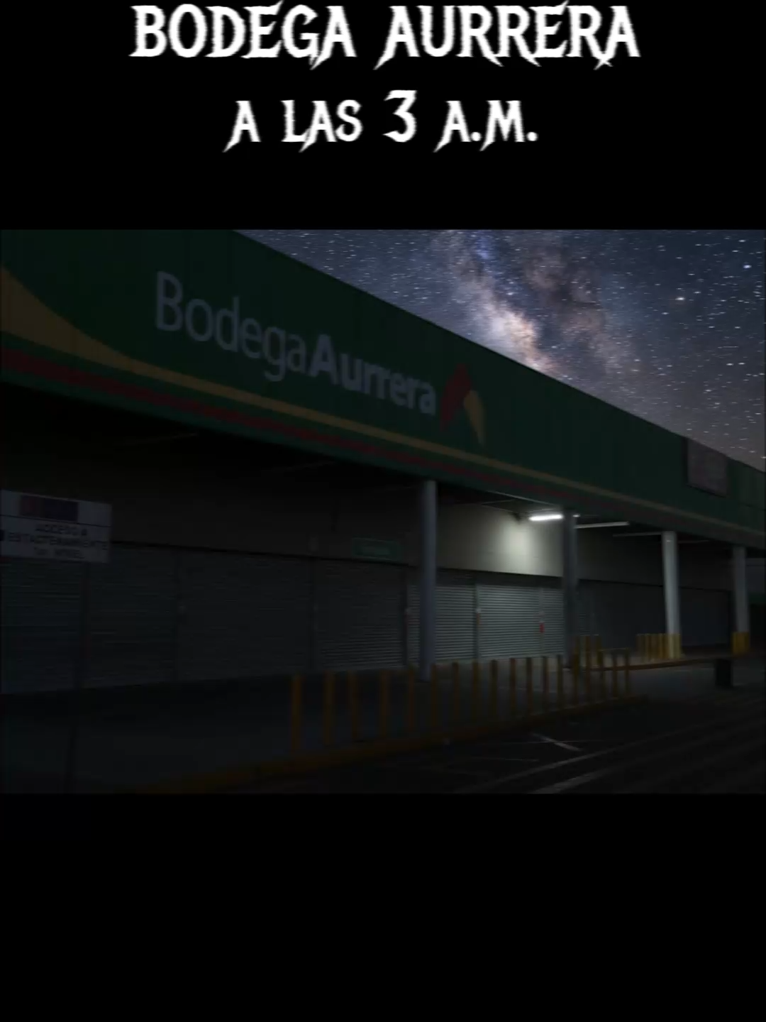 bodega aurrera a las 3 am #bodegaaurrera #3am #misterio #nostalgic #backrooms #terror #dreamcore