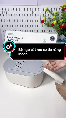 Bộ nạo rau củ đa năng inochi #bonaoraucuqua #naoraucu #inochi #giadungtienich #viral 