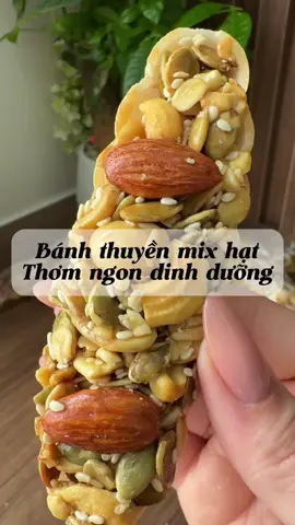 Ăn giòn thơm ngon lắm mấy bà ăn thử đi nè #banhthuyen #banhthuyenmixhat #banhhealthy #hatdinhduong #healthy 