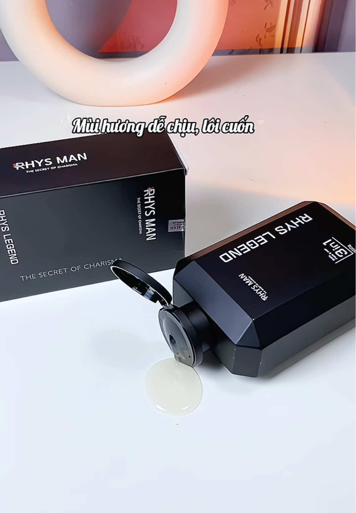 Sữa tắm 3in1 RhysMan lưu hương nước hoa #qua #quatang #suatam #suatamnuochoa #rhysman 