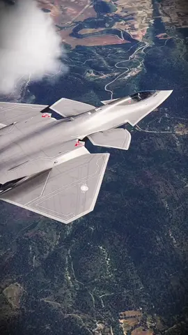 The sleek F-47 6th 🇺🇸generation jet pushes the limits of innovation and design, showing what the future of aviation looks like in motion. #NextGenAviation #F47Jet #Aerospacelnnovation #FutureFlight