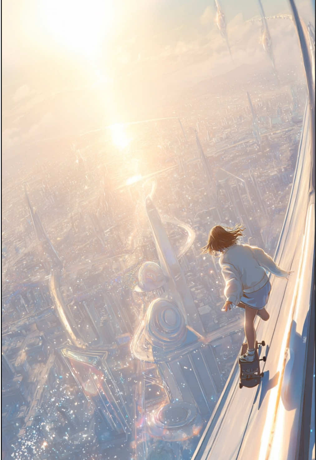 마음이 편안해지는 영상 #animeaesthetic #skateboard