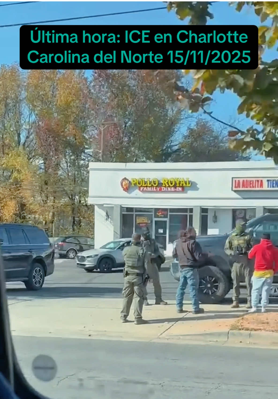 Última hora: ICE en Charlotte Carolina del Norte hoy 15/11/2025 #ice #carlottenc #carolinadelnorte #redadas #migracion 