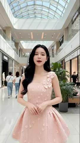 Phong cách ngọt ngào, thanh lịch cho nàng #linhgiangreview #vayxinh #vaydep #nangxinh #thoitrang 