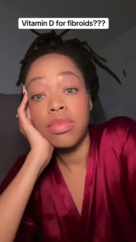 Currently going down the rabbit hole 🕳️ Studies are finding that vitamin D may play a preventive role in fibroid development. Black women have some of the highest fibroid rates and also some of the lowest vitamin D levels. Understanding that connection helps us see how restoring vitamin D might support our reproductive health in ways many of us were never taught. Why do they not tell us these things? 😤😡 We know exactly why💰#fibroids #pcos #pcosawareness 
