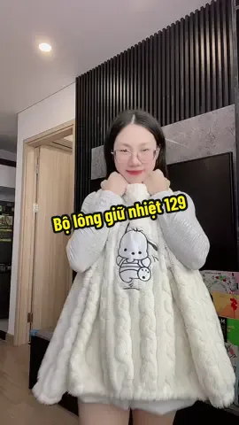 Bộ lông giữ nhiệt vào live e s ăn #donguxinh #fyp #xuhuong 