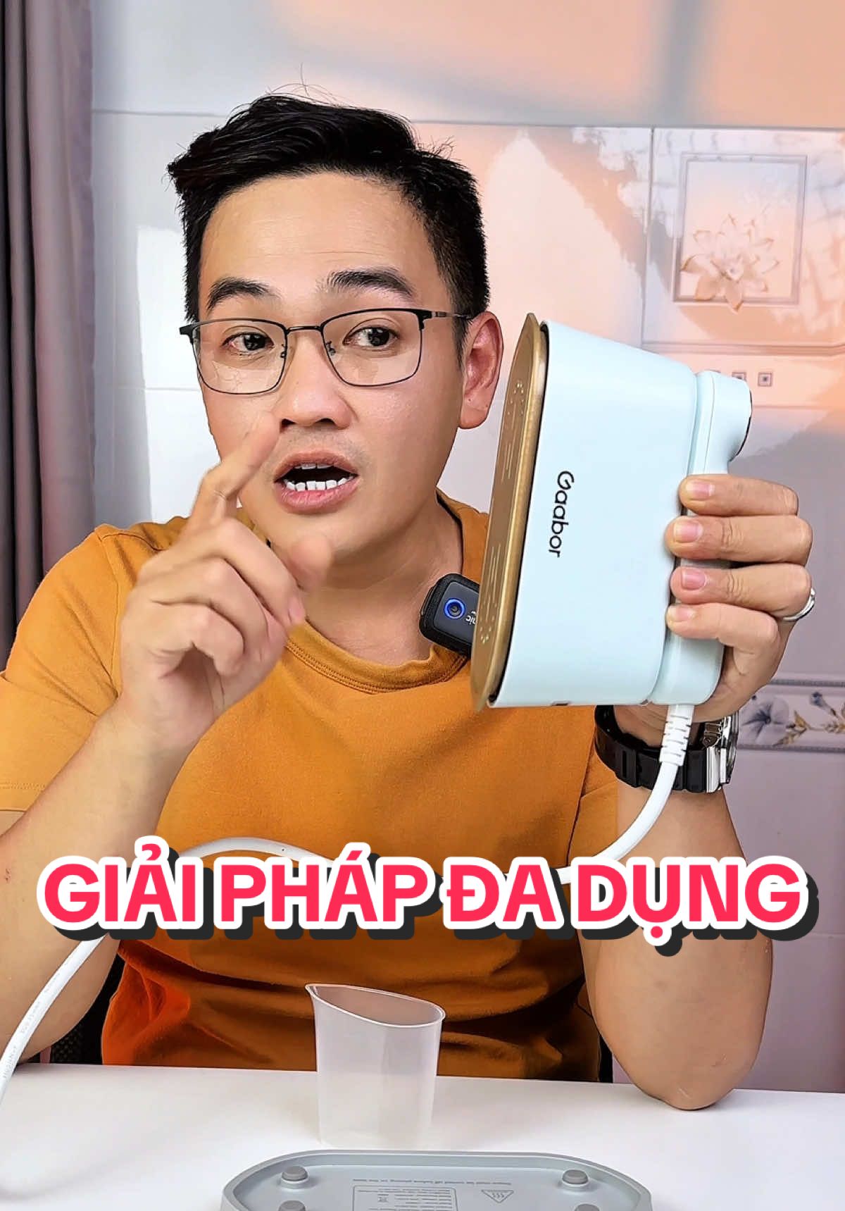 Bàn ủi Gaabor giải pháp 2 trong 1 vừa có thể ủi truyền thống vừa ủi hơi nước #khua8hangtot #gaabor #banuihoinuoc #giadungtienich 