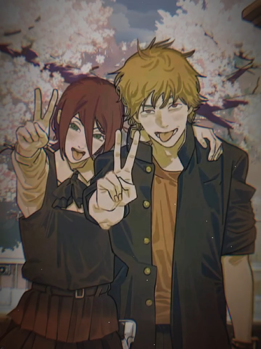 Ở một vũ trụ khác, Denji và Reze đã có thể yêu và đến trường cùng nhau 🥹 #csm #reze #denji #symezೀ #ledrgrp 