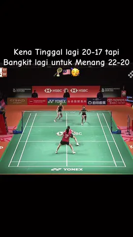 PearlyThinaah lagi sekali membuat magic di Final bangkit Menang 1st Set..Padu WD Malaysia 💪🏸🇲🇾 #kumamotomasters2025  #pearlythinaah #badmintonmalaysia🇲🇾 ##badmintonlovers #badmintonskills 