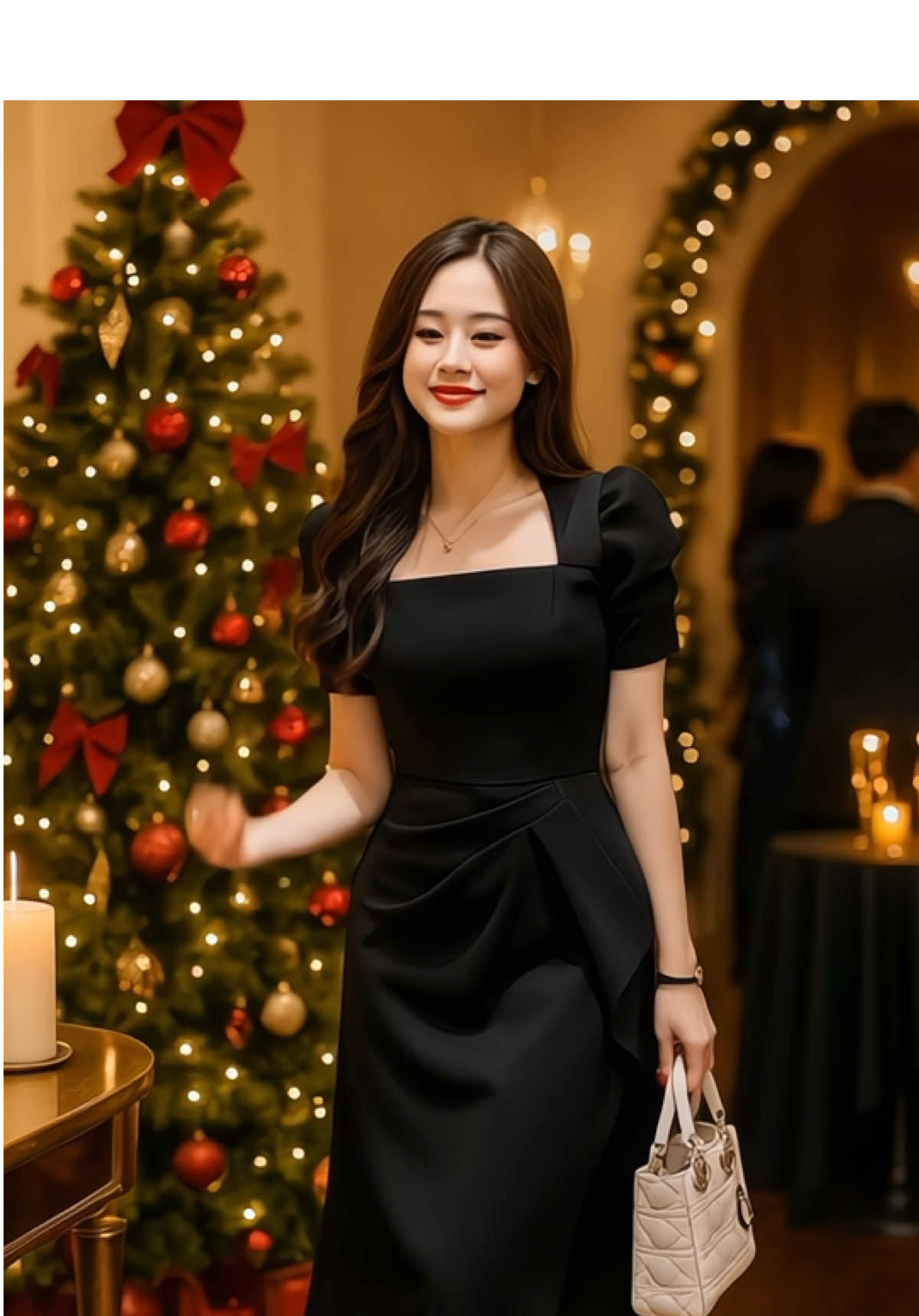 Cuối năm đi tiệc không thể thiếu chiếc đầm này #minhhangreview #quanao #xh #vayxinh #macdepmoingay  @MinhHang review 