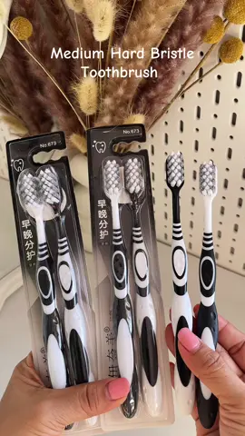 Medium hard bristle toothbrush. #toothbrush #musthave 