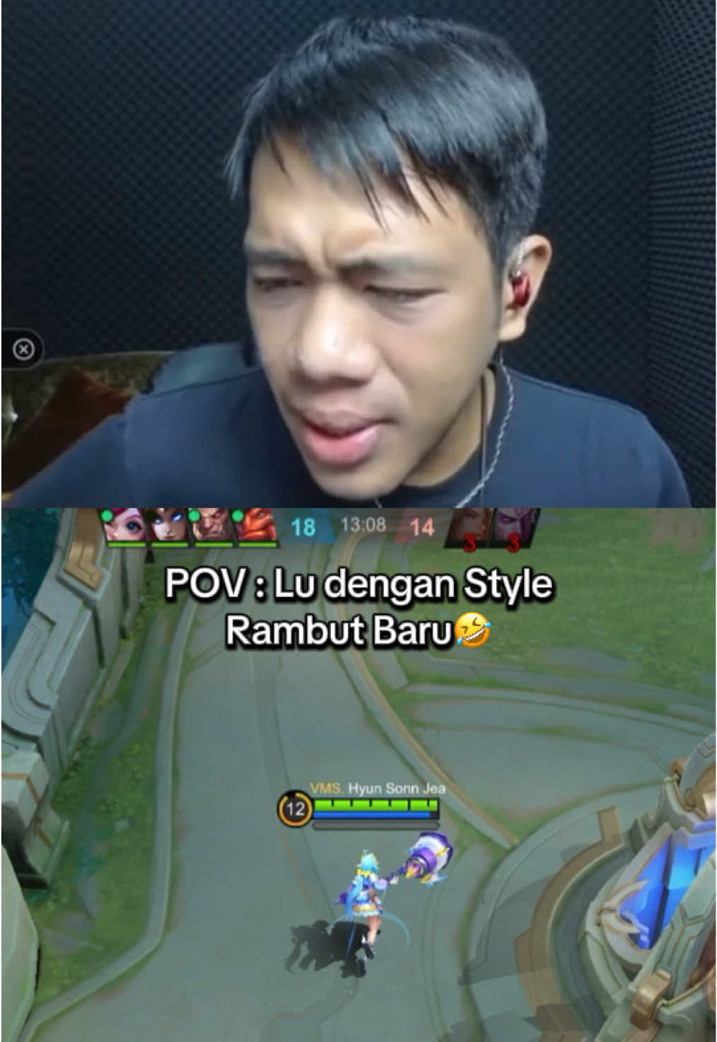 Ganteng benerr LORD Nafari😩😭 #WinWithMLBB #MLBB 