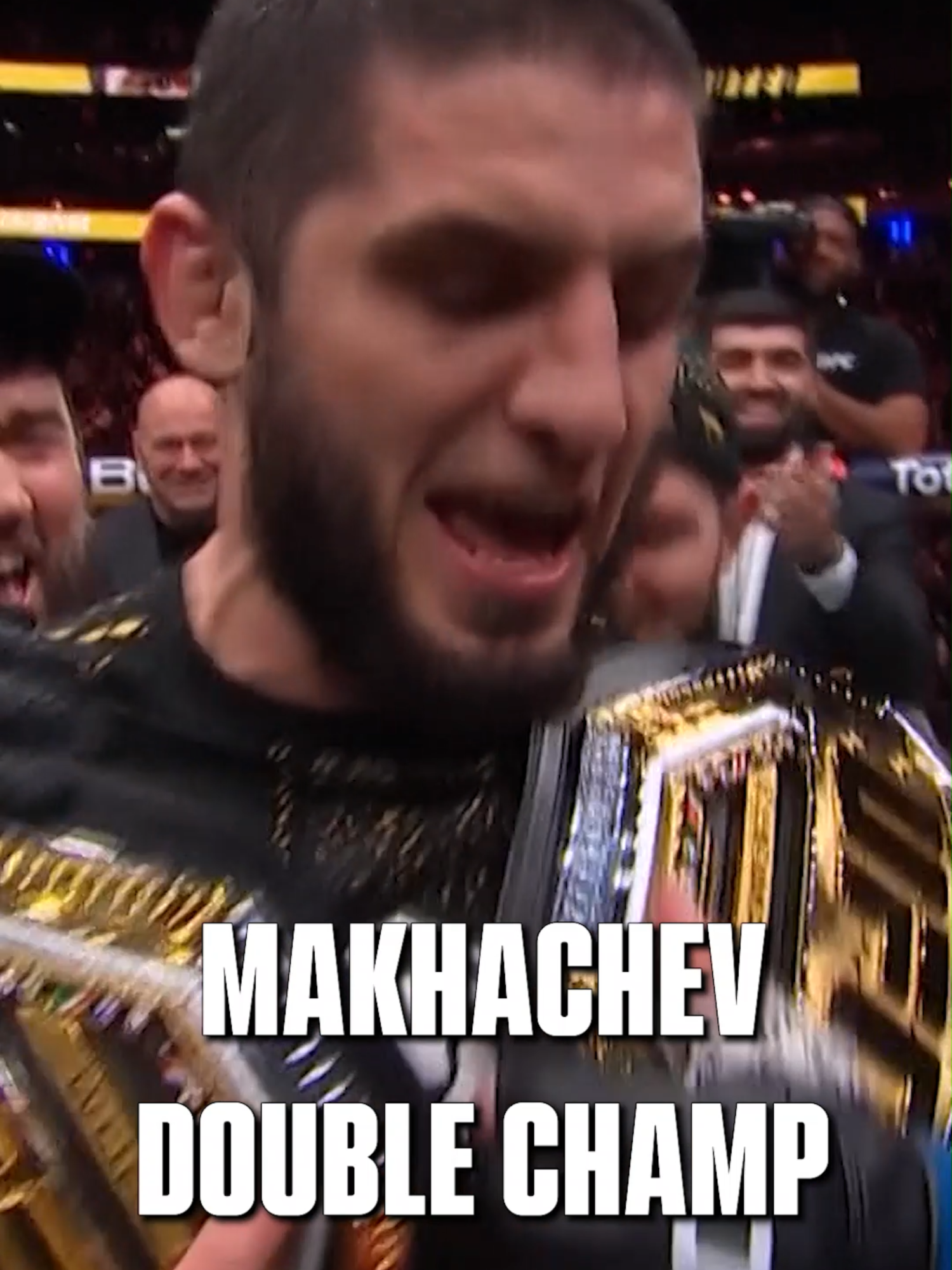 ISLAM MAKHACHEV  EST DOUBLE CHAMPION DE L'UFC !! 🏆🏆 Le daghestanais a dominé Jack Della Maddalena pour devenir le nouveau roi des -77kg 🔥