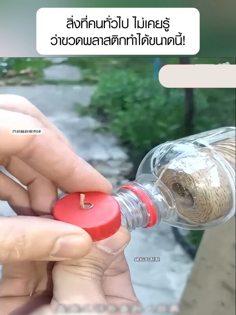 สิ่งที่คนทั่วไป ‘ไม่เคยรู้’ ว่าขวดพลาสติกทำได้ขนาดนี้!  #ไอเดีย #ของเหลือใช้ #DIY #เคล็ดลับ #ชีวิตประจำวัน 