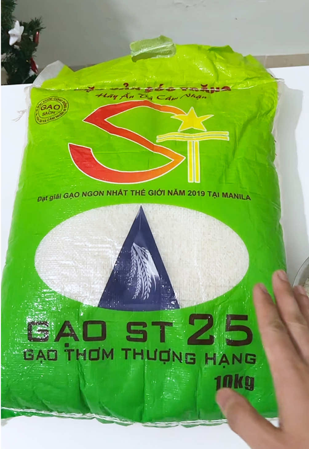 Gạo st25 giá rẻ. #hiennguyenstore #gao #gạo #gaost25 #thucpham 
