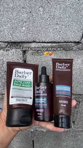 Paket lengkap murah wak #barberdailyfacewash #cekkeranjangkuning 