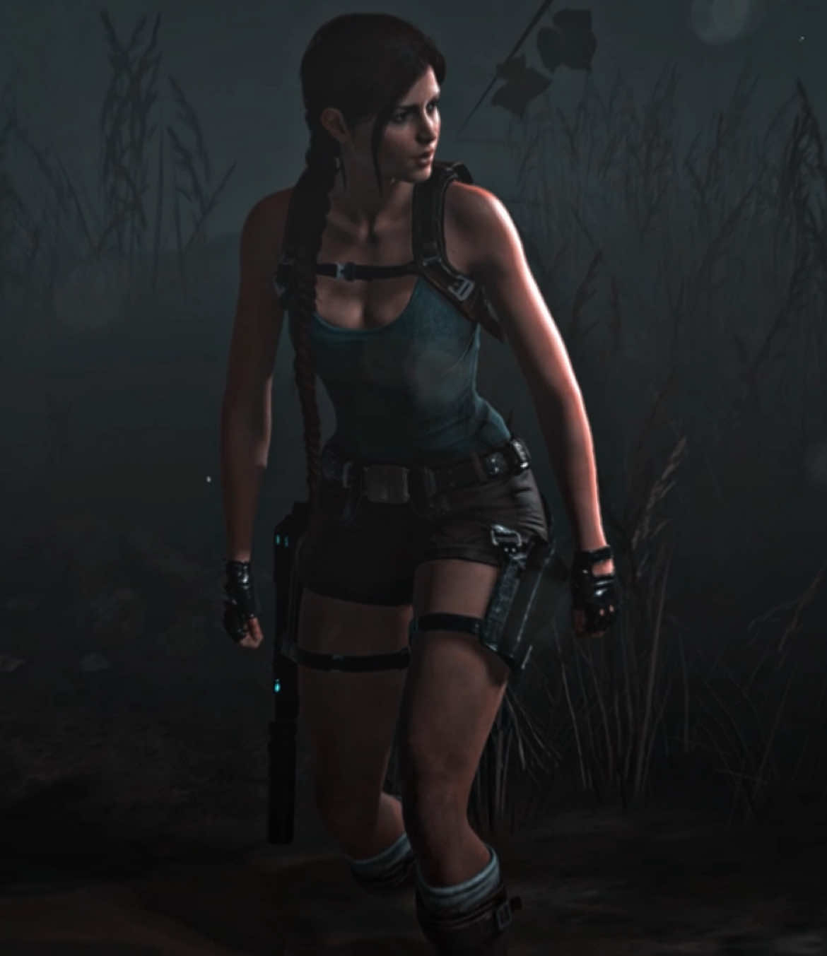 🫦🫦🫦 mod by raq and nicolebounxe #laracroft #laracroftedit #tombraider #riseofthetombraider ⚠️fake scene fake scenario fake blood fake injuries special effects used fake weapon props used⚠️