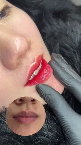 Làm môi chắc chắn đẹp #xuhuong #khuthammoi #phunxamthammy #thamepmustudio #lamdep 