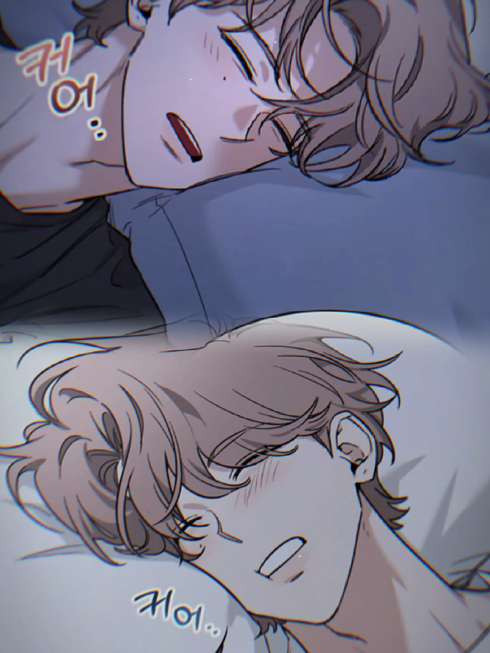 từ nhỏ đến lớn vẫn ko sửa đc🦊 #sketch #스케치 #bl #boyslove #manhwa 