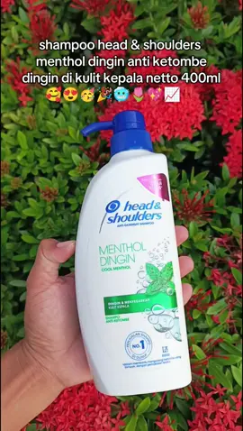cool menthol anti ketombene netto 400ml🥶🥶#shampoo #headandshoulders #coolmenthol #antiketombe #rambutmaksimal 