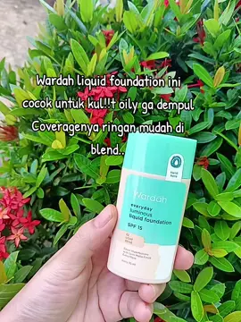 Wardah liquid foundation #foundation #wardah 